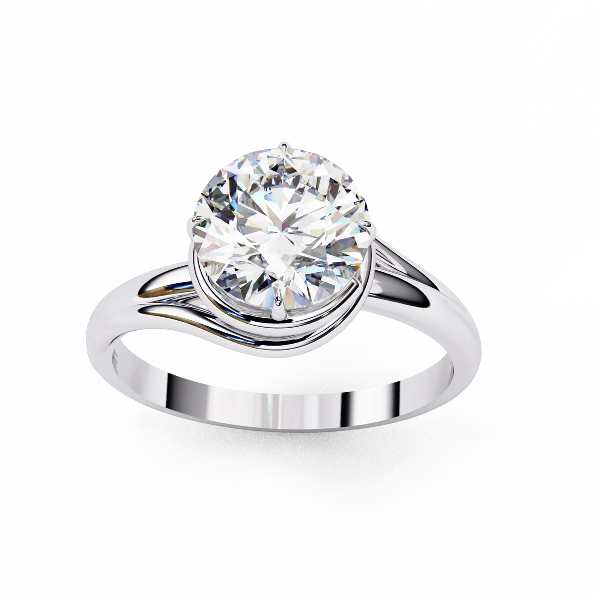 Selene Twisted Embrace Solitaire - Ophiratbf