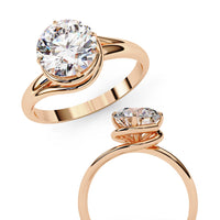 Selene Twisted Embrace Solitaire - Ophiratbf