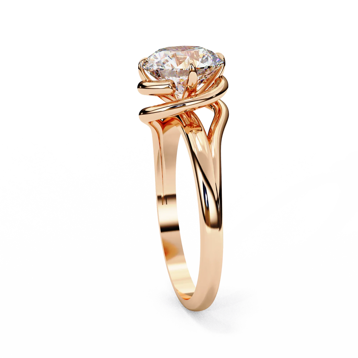 Selene Twisted Embrace Solitaire - Ophiratbf