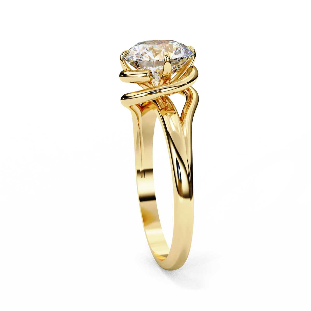 Selene Twisted Embrace Solitaire - Ophiratbf