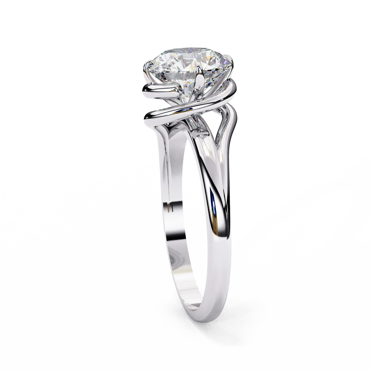 Selene Twisted Embrace Solitaire - Ophiratbf