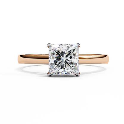 Princess Cut Solitaire Ring