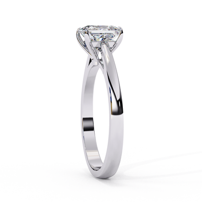 Princess Cut Solitaire Ring