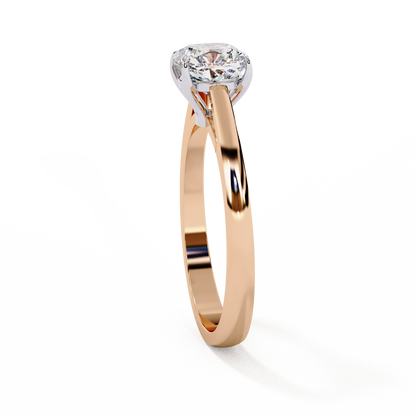 Elise Cushion Lab Grown Diamond Solitaire