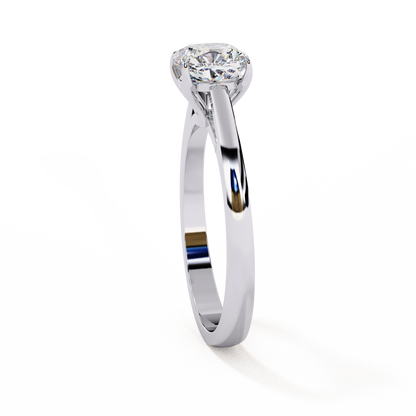 Elise Cushion Lab Grown Diamond Solitaire