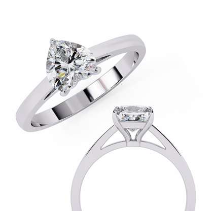 Amoris Heart Shape Classic Ring