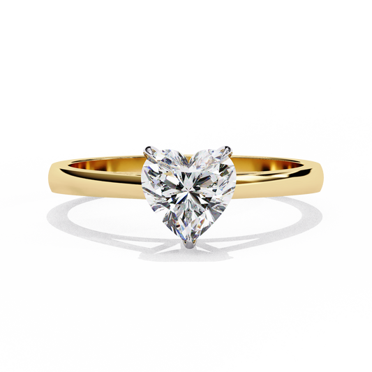 Amoris Heart Shape Classic Ring