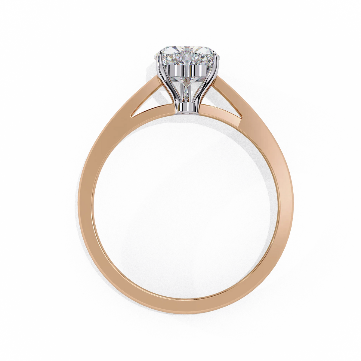 Amoris Heart Shape Classic Ring - Ophiratbf