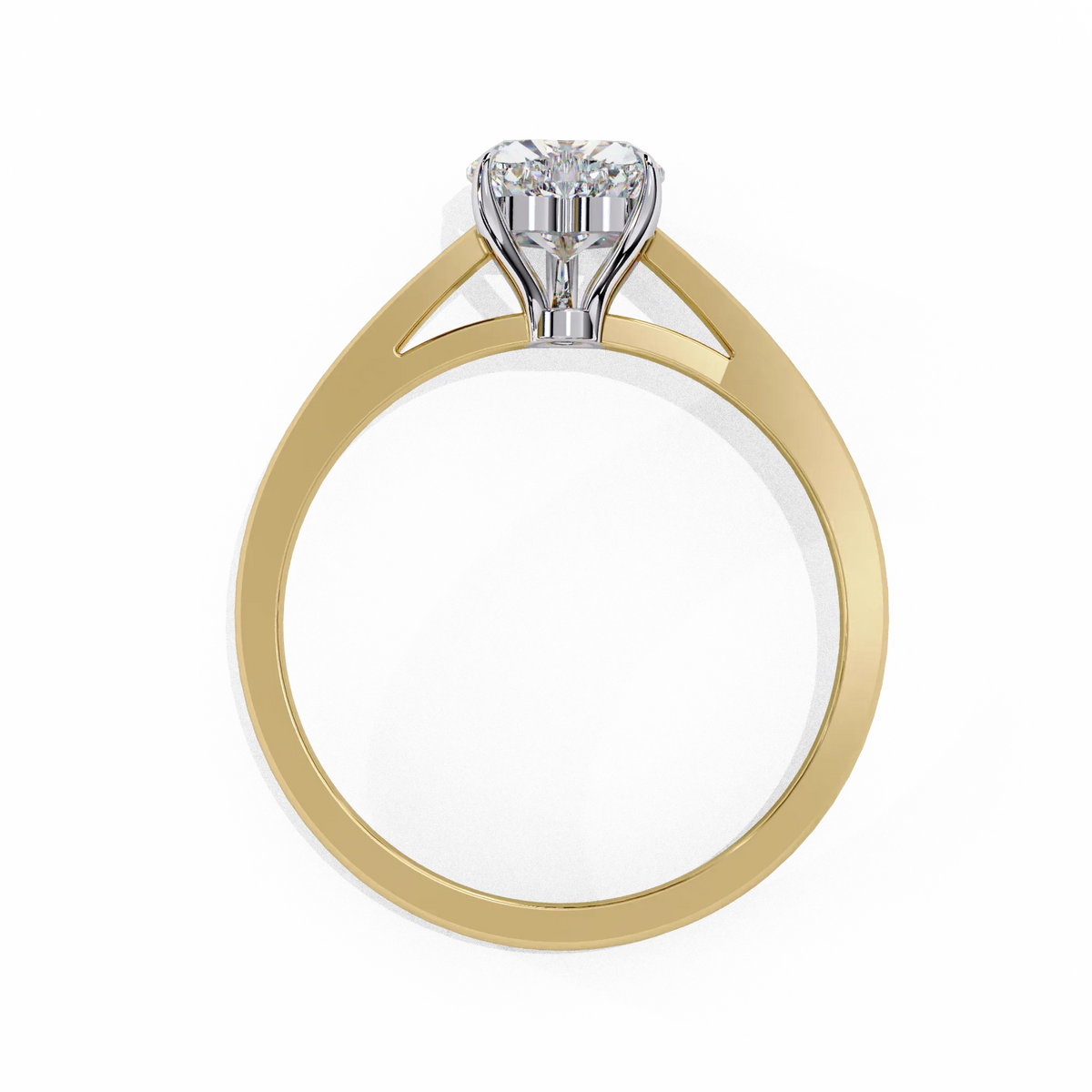 Amoris Heart Shape Classic Ring - Ophiratbf