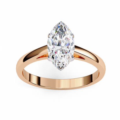 Celestia Lab Grown Diamond Marquise Solitaire