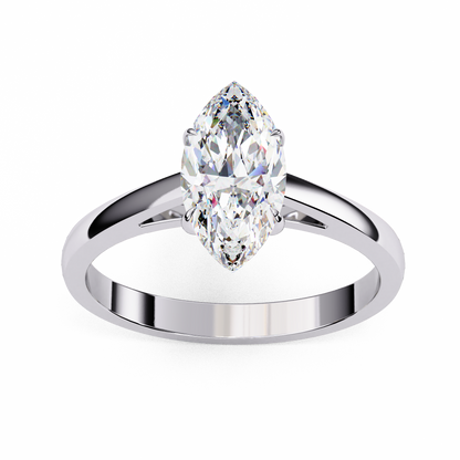 Celestia Lab Grown Diamond Marquise Solitaire
