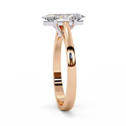 Celestia Lab Grown Diamond Marquise Solitaire