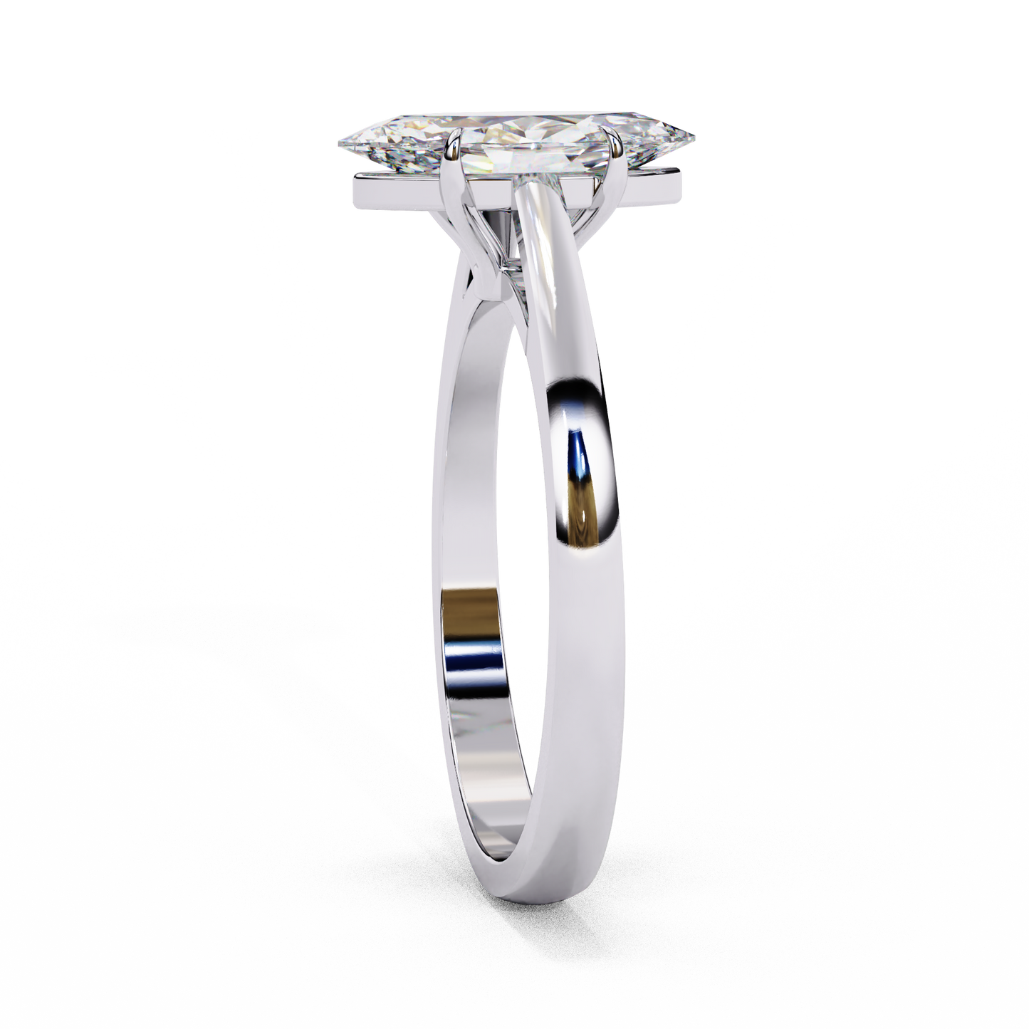 celestia lab grown diamond marquise solitaire