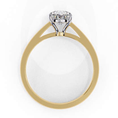 Lab Grown Diamond Oval Classic Ring