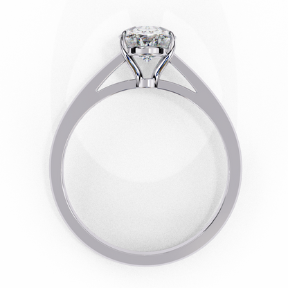 Lab Grown Diamond Oval Classic Ring