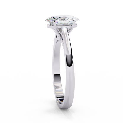 Lab Grown Diamond Oval Classic Ring