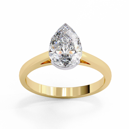 Seraphine Lab Grown Diamond Pear Classic