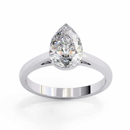 Seraphine Lab Grown Diamond Pear Classic