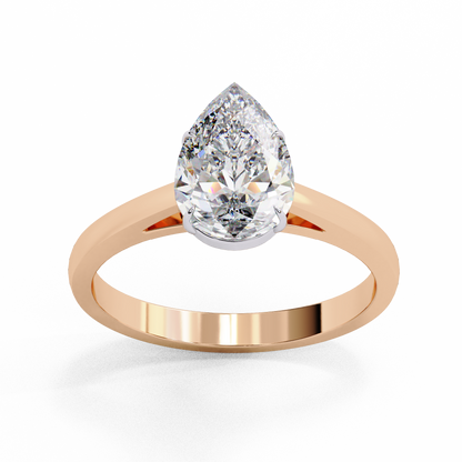 Seraphine Lab Grown Diamond Pear Classic