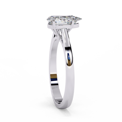 Seraphine Lab Grown Diamond Pear Classic