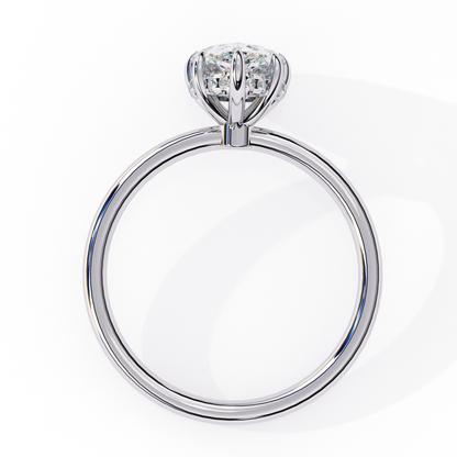 Aurora Lab Grown Diamond Pear Classic Ring