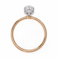 Elegent Lab Grown Diamond Marquise Solitaire - Ophiratbf
