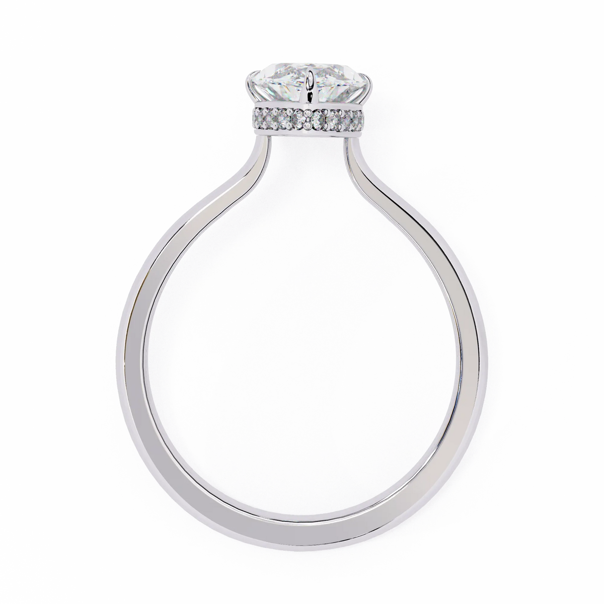 Beautiful Lab Grown Diamond Marquise Solitaire - Ophiratbf