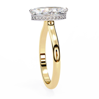 Beautiful Lab Grown Diamond Marquise Solitaire - Ophiratbf