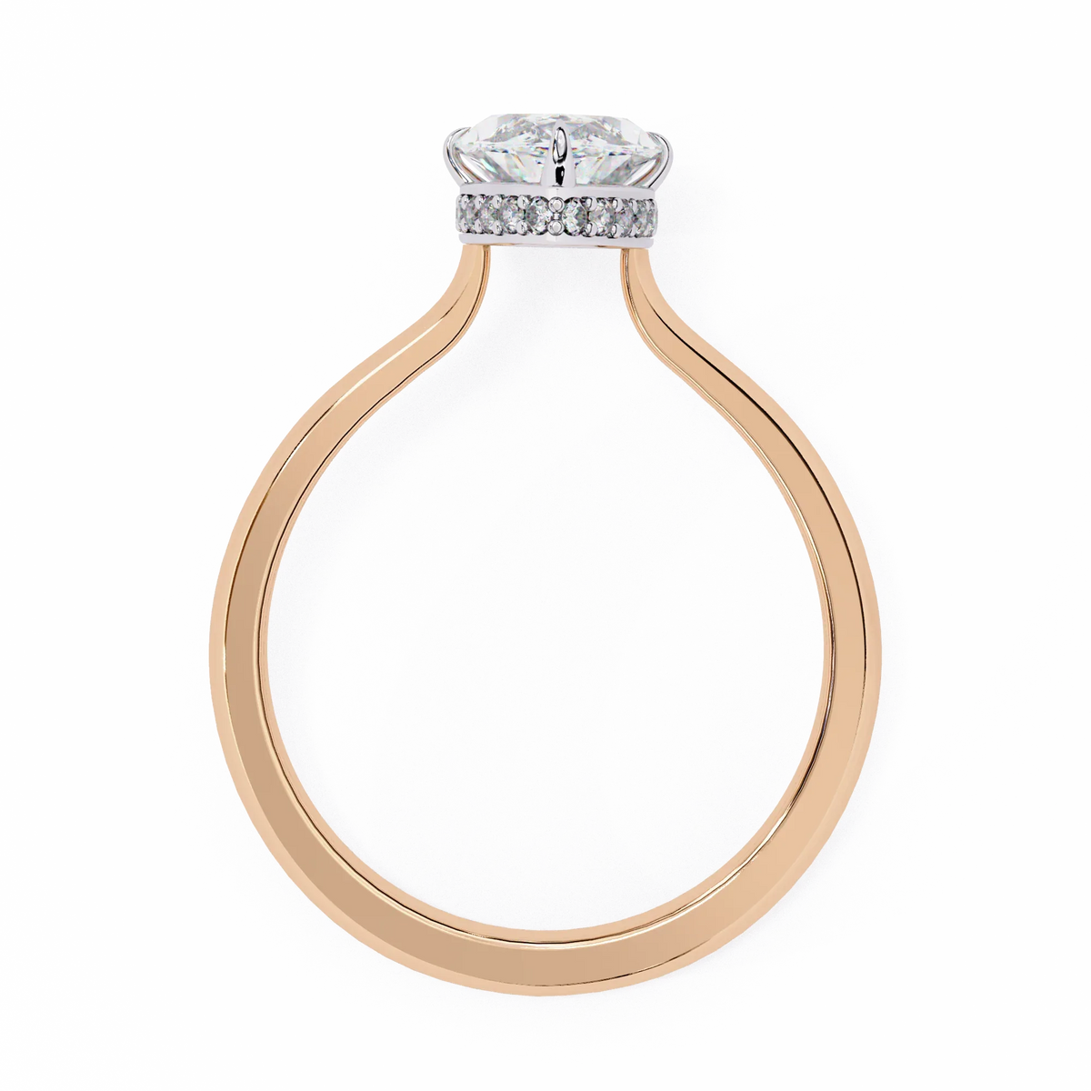 Beautiful Lab Grown Diamond Marquise Solitaire - Ophiratbf