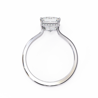 Stella Lab Grown Diamond Princess Solitaire Halo Ring - Ophiratbf