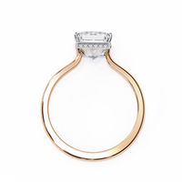 Stella Lab Grown Diamond Princess Solitaire Halo Ring - Ophiratbf