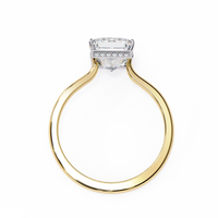 Stella Lab Grown Diamond Princess Solitaire Halo Ring - Ophiratbf