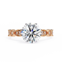 Fleur de Lumière Lab Grown Diamond Ring - Ophiratbf