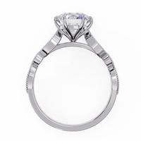 Fleur de Lumière Lab Grown Diamond Ring - Ophiratbf