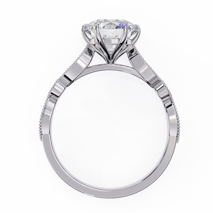 Fleur de Lumière Lab Grown Diamond Ring
