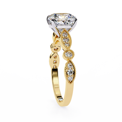 Elowen Lab Grown Diamond Heritage Ring