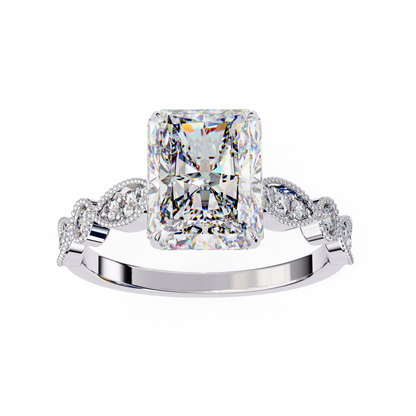 Mireille Lab Grown Diamond Radiant Heirloom
