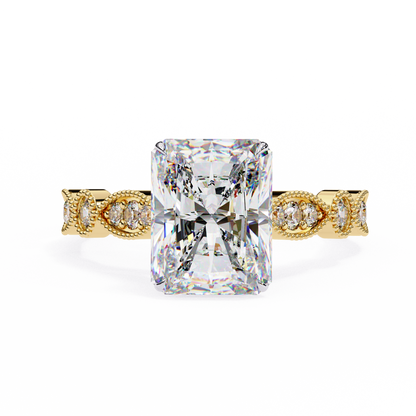 Mireille Lab Grown Diamond Radiant Heirloom