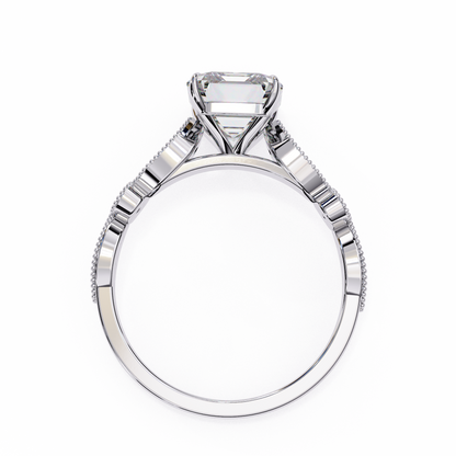 Mireille Lab Grown Diamond Radiant Heirloom
