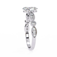 Beautiful lab grown diamond Oval shape Ring - Ophiratbf