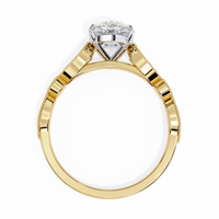 Elodie Lab Grown Diamond Pear Legacy Ring - Ophiratbf