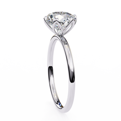 Liora Lab Grown Diamond Round Blossom Ring
