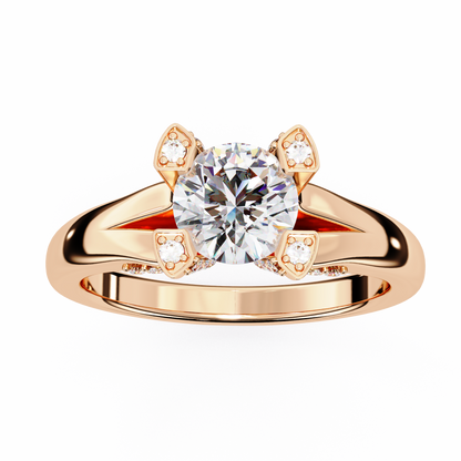 Aurelia Lab Grown Diamond Fleur Royale Ring