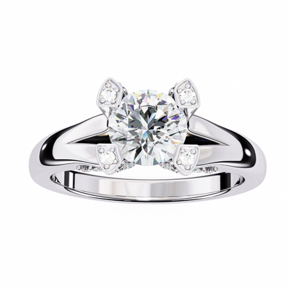 Aurelia Lab Grown Diamond Fleur Royale Ring