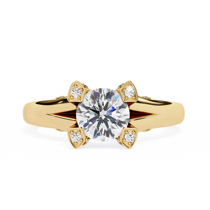 Aurelia Lab Grown Diamond Fleur Royale Ring