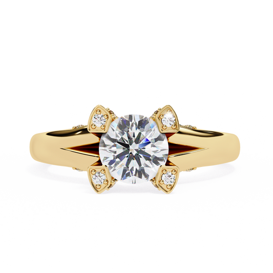 Aurelia Lab Grown Diamond Fleur Royale Ring