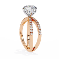 Serene Lab Grown Diamond Infinity Pavé Ring - Ophiratbf
