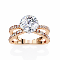 Serene Lab Grown Diamond Infinity Pavé Ring - Ophiratbf