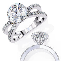 Serene Lab Grown Diamond Infinity Pavé Ring - Ophiratbf