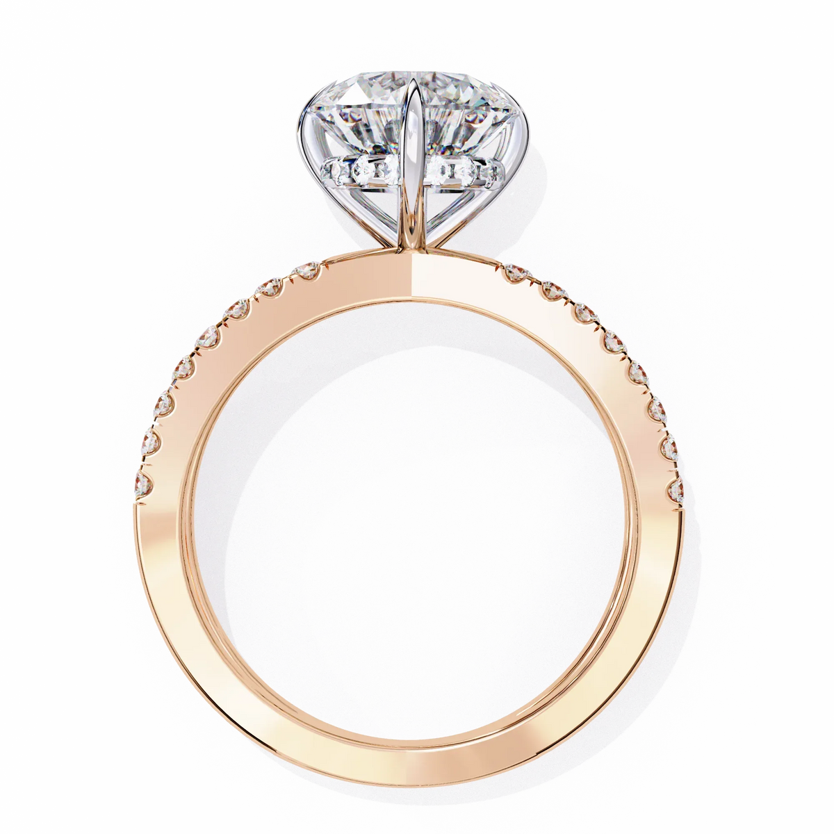 Serene Lab Grown Diamond Infinity Pavé Ring - Ophiratbf